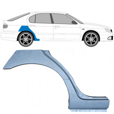 Sidovägg hjulhuskant för Nissan Primera 1996-2001 / Höger 6842