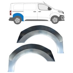 Sidovägg hjulhuskant för Toyota Proace Verso 2016- / Vänster+Höger / Set 15577