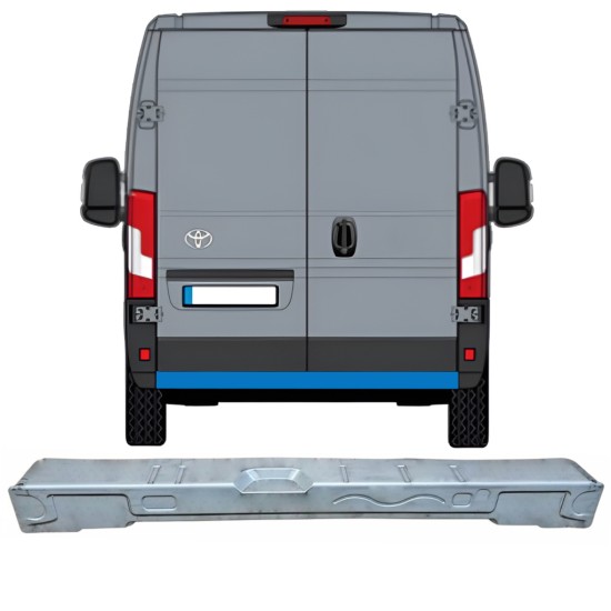 Bak ram reparationspanel för Toyota Proace Max 2024- 16873