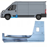 Reparationspanel för stolpe + tröskelplåt reparationspanel för Toyota Proace Max 2024- / Vänster 16733