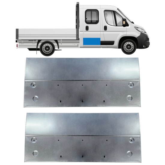 Reparationspanel för bakdörr för Toyota Proace Max 2024- / Vänster+Höger 16637