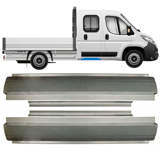 Bak tröskel reparationspanel för Toyota Proace Max 2024- / Vänster+Höger 16692