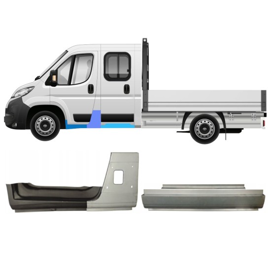 Reparationspanel set för Toyota Proace Max 2024- / Vänster 16687