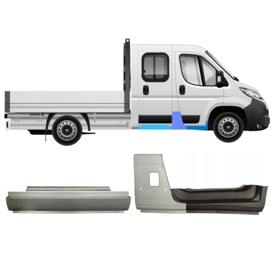 Reparationspanel set för Toyota Proace Max 2024- / Höger 16686