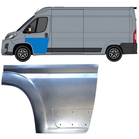 Fram dörrreparationspanel för Toyota Proace Max 2024- / Vänster 16716