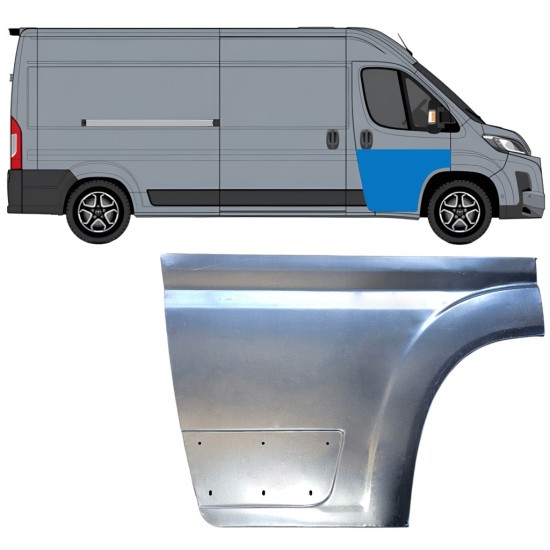 Fram dörrreparationspanel för Toyota Proace Max 2024- / Höger 16715