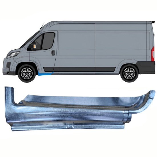 Reparationspanel för dörrtröskel för Toyota Proace Max 2024- / Vänster 16630