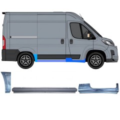 Reparationspanel set för Toyota Proace Max 2024- / Höger 16759