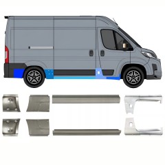 Reparationspanel set för Toyota Proace Max 2024- / Vänster+Höger 16713