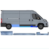 Reparationspanel set för Toyota Proace Max 2024- / Höger 16757