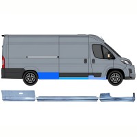 Reparationspanel set för Toyota Proace Max 2024- / Höger 16758