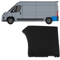 Prydnadslist skyddslist sidovägg bak för Toyota Proace Max 2024- / Vänster 15916