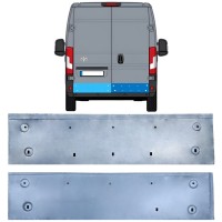 Reparationspanel för bakdörr för Toyota Proace Max 2024- / Vänster+Höger 16723