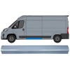 Reparation av sidopanel