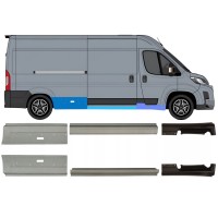Tröskelplåt reparationspanel för Toyota Proace Max 2024- / Vänster+Höger 16710