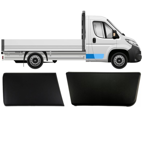Prydnads skyddslister set för enkelhytt för Toyota Proace Max 2024- / Höger 15925