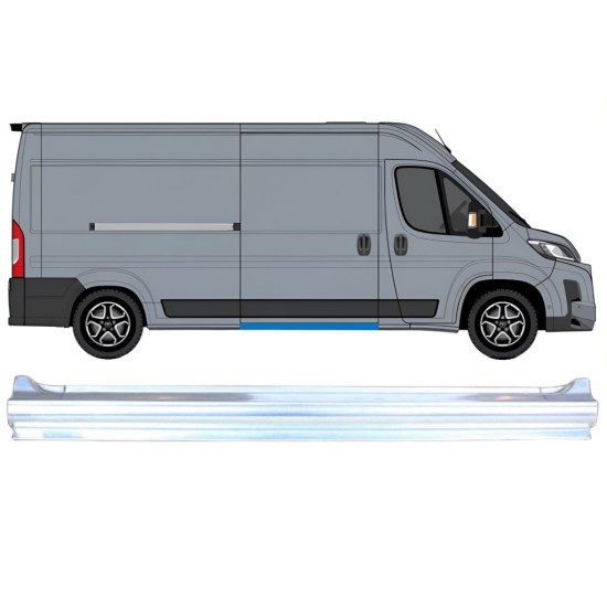 Tröskel för skjutdörr för Toyota Proace Max 2024- / Höger 16697