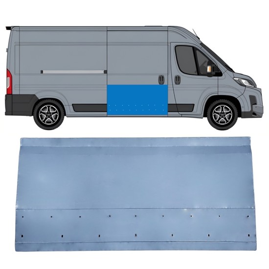 Skjutdörr reparationspanel för Toyota Proace Max 2024- / Höger 16700