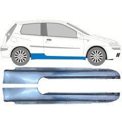Tröskelplåt för Fiat Punto II 1999-2010 / Vänster+Höger / Set 10074