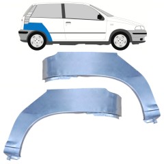 Sidovägg hjulhuskant för Fiat Punto I 1993-1999 / Vänster+Höger / Set 9684