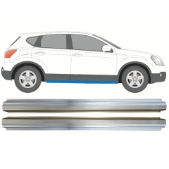 Tröskelplåt reparationspanel för Nissan Qashqai 2007-2013 / Vänster+Höger / Set 14982