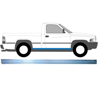 Inre tröskel reparationspanel för Dodge RAM 1993-2002 / Vänster = Höger (symmetrisk) 16128