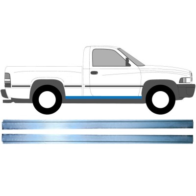 Inre tröskel reparationspanel för Dodge RAM 1993-2002 / Vänster+Höger 16129