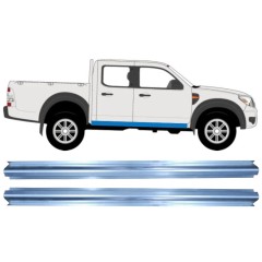 Tröskelplåt reparationspanel för Ford Ranger 2006-2012 / Vänster+Höger / Set 11744