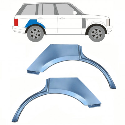 Sidovägg hjulhuskant för Land Rover Range Rover 2002-2012 / Vänster+Höger / Set 10287