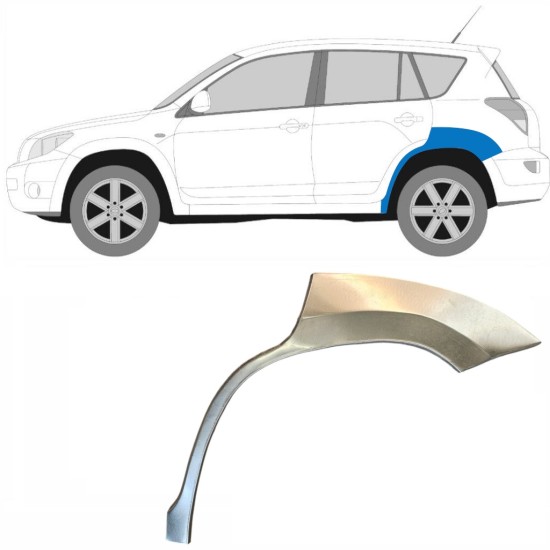 Sidovägg hjulhuskant för Toyota Rav4 2006-2013 / Vänster 14754