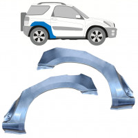 Sidovägg hjulhuskant för Toyota RAV4 2000-2005 / Vänster+Höger / Set 10399