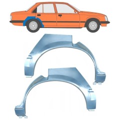 Sidovägg hjulhuskant för Opel Rekord E 1977-1986 / Vänster+Höger / Set 10278