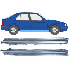 Tröskelplåt för Renault 19 1988-1995 / Vänster+Höger / Set 11878