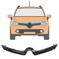 Grilllist för Renault Clio IV 2012-2016 16231