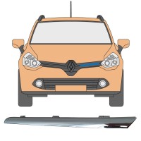 Grilllist för Renault Clio IV 2012-2016 / Vänster 16233