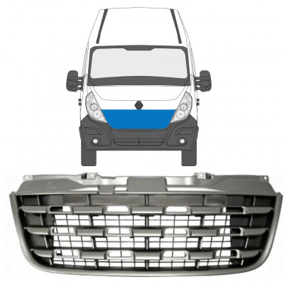 Grill för Renault Master 2010-2014 7494