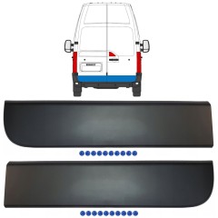 Prydnadslist skyddslister dörr bak för Opel Movano 2010-2021 / Vänster+Höger / Set 13220