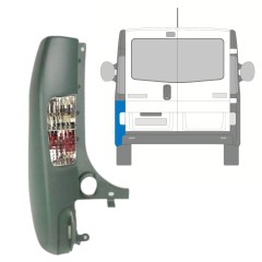 Bak hörn stötfångare med lampa för Opel Vivaro 2001-2014 / Vänster 15310