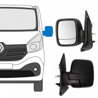 Elektrisk sidospegel för Renault Trafic 2014- / Vänster 8230