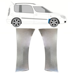 Reparationspanel till framskärm för Skoda Roomster Praktik 2006-2015 / Vänster+Höger / Set 14695