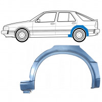 Sidovägg hjulhuskant för Saab 9000 1985-1998 / Vänster 8121