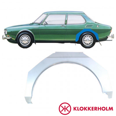 SAAB 99 1967-1987 REPARATION AV BAKSKÄRM / VÄNSTER