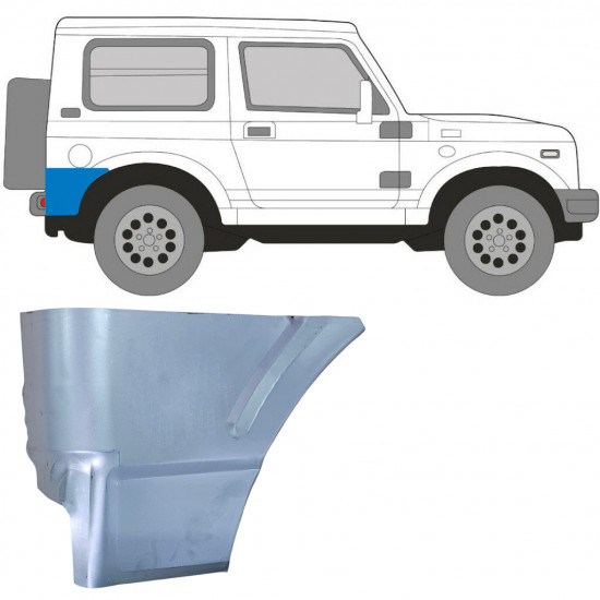 SUZUKI SAMURAI 1981-2004 BAK HJUL PANEL / HÖGER