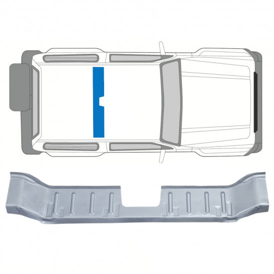 SUZUKI SAMURAI 1981-2004 MITTELEMENT GOLVPANEL