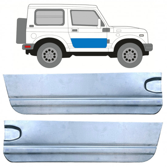 Dörreparationspanel för Suzuki Samurai 1981-2004 / Vänster+Höger / Set 10542