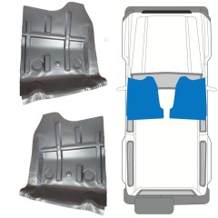 Golvreparationspanel för Suzuki Samurai 1981- / Vänster+Höger / Set 11304