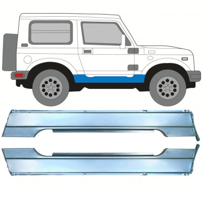 Tröskelplåt reparationspanel för Suzuki Samurai 1981-1998 / Vänster+Höger / Set 10030