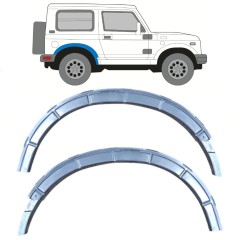 Reparationspanel för bak skärmfäste för Suzuki Samurai 1981- / Vänster+Höger / Set 11833