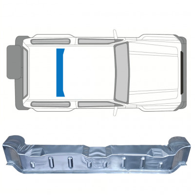 SUZUKI SAMURAI 1981-2004 MITTELEMENT GOLVPANEL / BAK