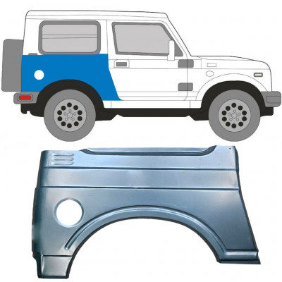 Sidovägg hjulhuskant för Suzuki Samurai 1981-2004 / Höger 5439